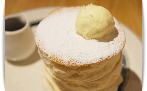 2015年京阪神奈甜蜜遊day1 ♡ 每日限定厚鬆餅~口感好像棉花糖呀!! – gram cafe & pancakes
