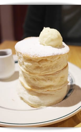 2015年京阪神奈甜蜜遊day1 ♡ 每日限定厚鬆餅~口感好像棉花糖呀!! – gram cafe & pancakes