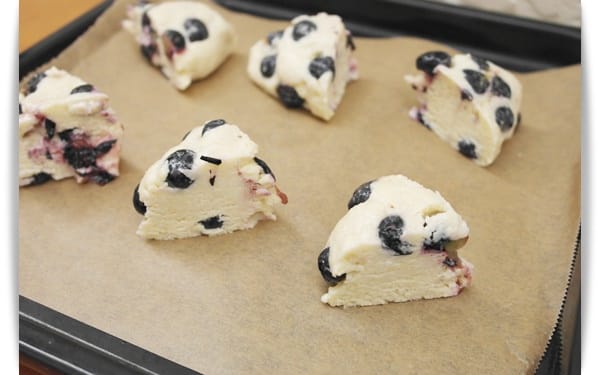 [My Little Kitchen] 免果醬就很酸V !! – 藍莓司康 Blueberry Scone