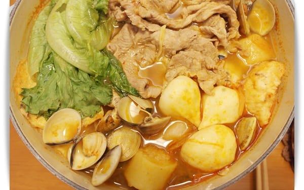 [My Little Kitchen] 溫暖一小鍋~鮮味無比!! – 干貝奶油味噌鍋