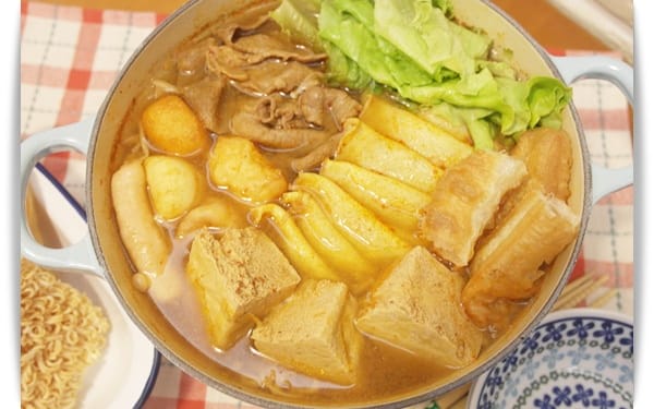 [My Little Kitchen] 麻辣火鍋~自己做真簡單，現在吃正是時候!!