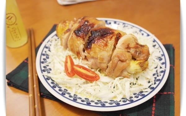 [My Little Kitchen] 鮮嫩多汁，蛋香氣溢出!! – 烤雞玉子捲