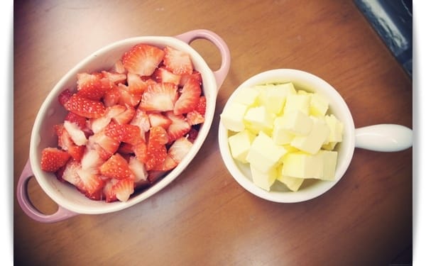 [My Little Kitchen] 超Fresh，好酸甜!! – 草莓司康