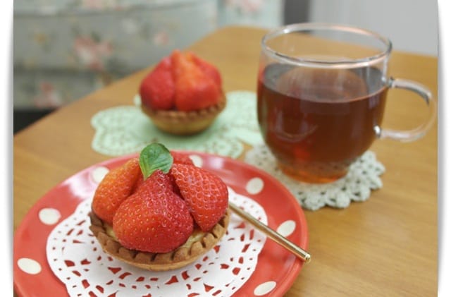 [My Little Kitchen] 超Fresh，好酸甜!! – 草莓司康