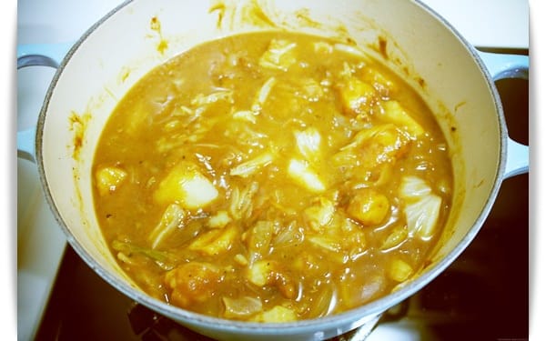 [My Little Kitchen] 嫩煎豬排咖哩飯 ~~ 一鍋到底好美味❤