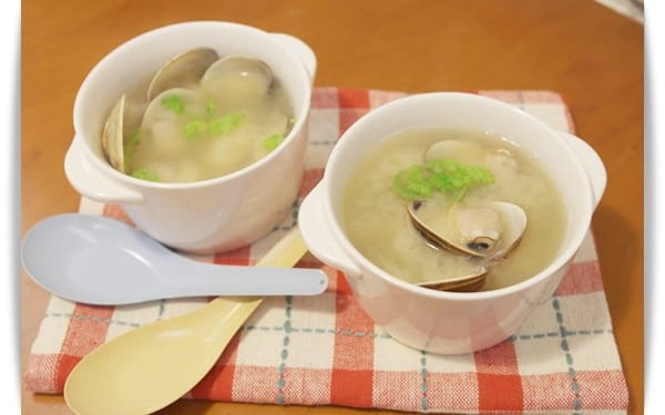 [My Little Kitchen] 好簡單，清爽好鮮甜!! – 味噌蛤蠣湯