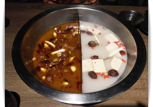 加了酒粕菁華露鍋物，氣味好濃郁!! – 右京棧大吟釀の鍋