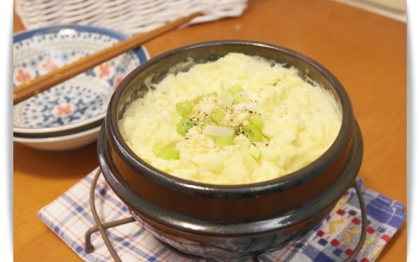 [My Little Kitchen] 咕溜咕溜，好滑溜!! – 韓式蒸蛋 계란찜