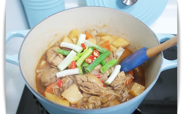[My Little Kitchen] 吸附湯汁的軟嫩雞肉，香辣又下飯「韓式辣燉雞湯 닭볶음탕」