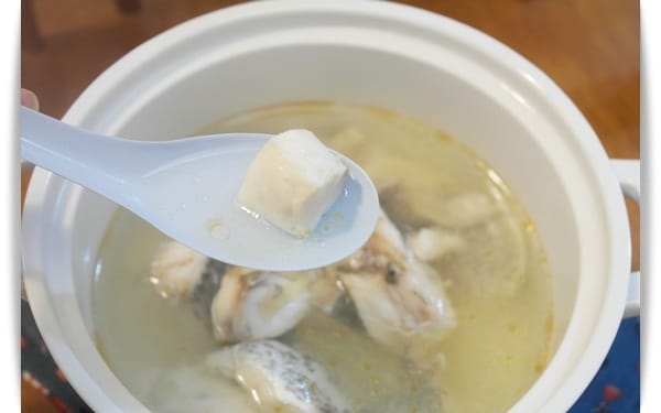 [My Little Kitchen] 補中益氣好神湯!! – 薑絲鱸魚湯 ♪