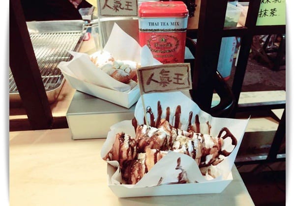 瑞豐夜市隱藏版美食，小心一吃就上癮!! – 「法克甜甜」專賣法式甜甜圈