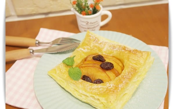 [My Little Kitchen] 小清新，好有層次感!! -「法式洋梨塔」