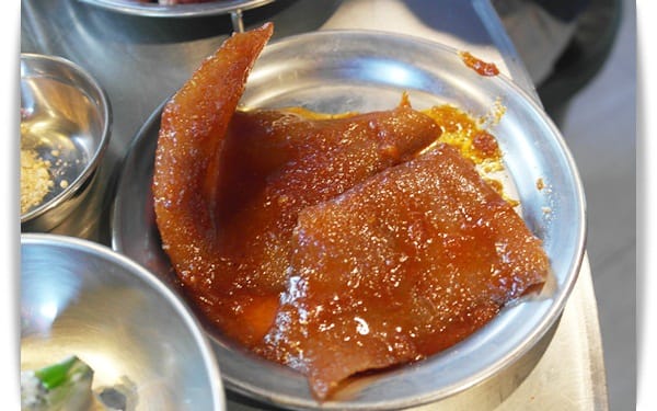 不只海鷗肉好吃，烤豬皮更是美味 ❤ 「新麻蒲海鷗臺灣1號店 마포갈매기」
