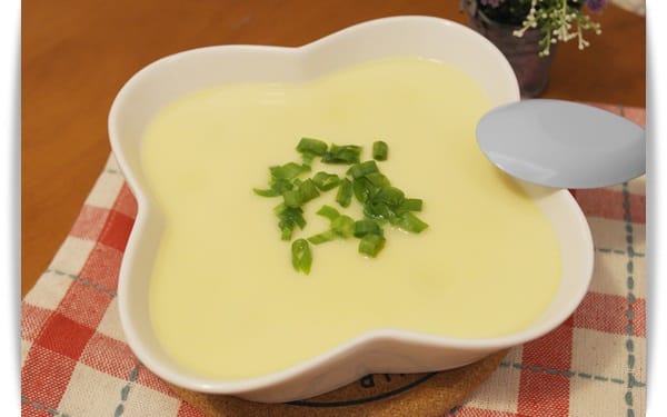 [My Little Kitchen] 新鮮美味、好軟嫩 -「干貝蒸蛋」