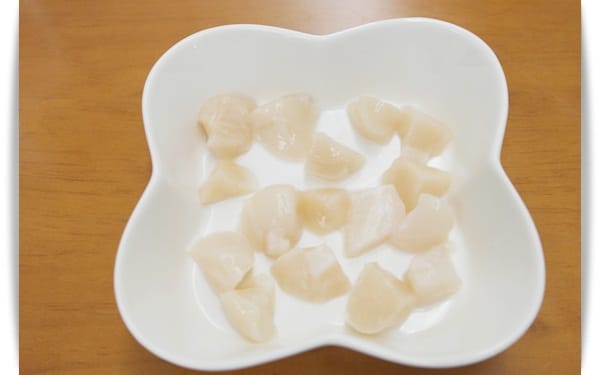 [My Little Kitchen] 新鮮美味、好軟嫩 -「干貝蒸蛋」