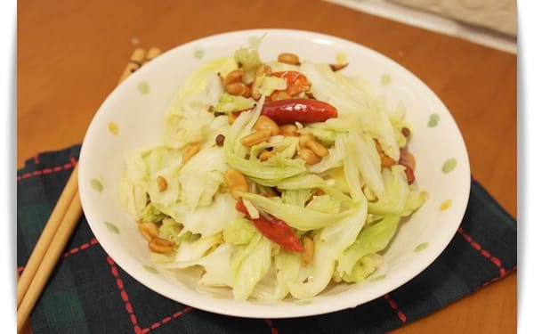 [My Little Kitchen] 一種撿紅點的概念!! -「枸杞高麗菜」