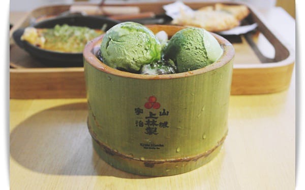 一片綠油油的午茶時間 ❤ 「三星園抹茶.日本茶の專売店」上林茶屋