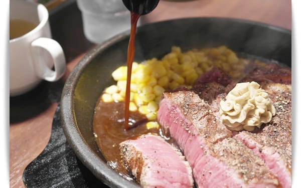 2015年京阪神奈甜蜜遊day4♡站著大口吃才過癮「Ikinari Steak立食牛排」美國村