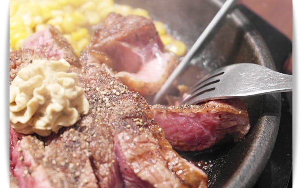 2015年京阪神奈甜蜜遊day4♡站著大口吃才過癮「Ikinari Steak立食牛排」美國村