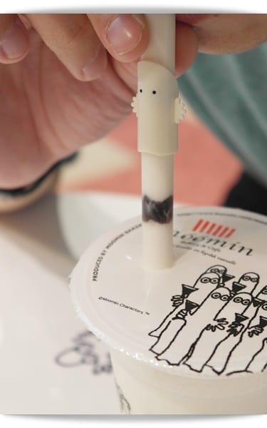2015年京阪神奈甜蜜遊day4♡可愛的嚕嚕米飲料「moomin stand」天王寺Q’s Mall