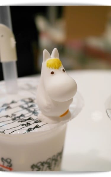 2015年京阪神奈甜蜜遊day4♡可愛的嚕嚕米飲料「moomin stand」天王寺Q’s Mall