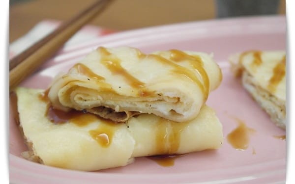 [My Little Kitchen] 好懷念的Q彈滋味「古早味蛋餅」簡單做 ♪