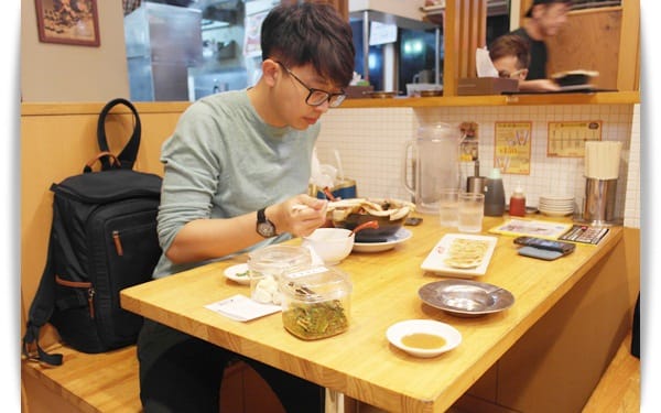 2015年京阪神奈甜蜜遊day4 ♡ 一圈叉燒肉的拉麵!! 心斎橋「希望軒」