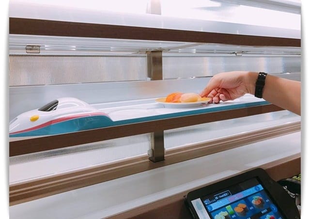 動動手指，新幹線列車送餐來囉!!「Magic Touch 点爭鮮」草衙店