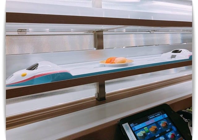 動動手指，新幹線列車送餐來囉!!「Magic Touch 点爭鮮」草衙店
