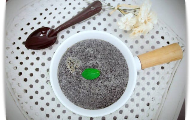 [My Little Kitchen] 免烤箱，簡單完成濃醇芳香「芝麻布丁凍」♪