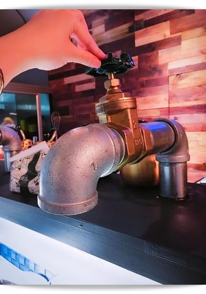 一人獨享韓式烤肉球，水龍頭抽油煙機好有趣!! – 「石堂-極和牛石頭燒」