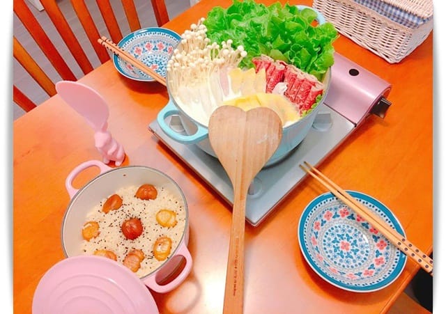 [My Little Kitchen] 日式風味、絕不失敗，鬆軟迷人「栗子炊飯 / 栗子飯」❤