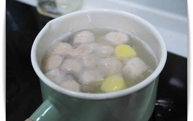 [My Little Kitchen] 入口好暖心，每口都Q彈 ❤「桂圓地瓜芋圓湯」