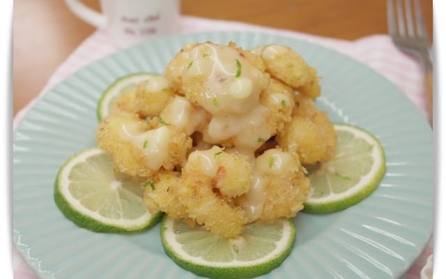 料理好物分享「Yamazaki料理道具四件組」完成酥脆檸檬美乃滋蝦球 ❤