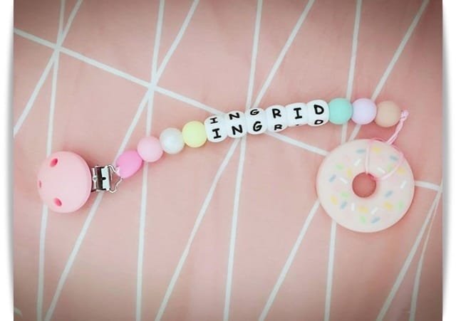 【Ingrid】咬咬咬~好繽紛、好可愛「MONSTER CHEW 櫻桃草莓甜甜圈固齒器」❤