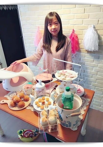 【Ingrid】女兒的小小溫馨收涎派對 ❤