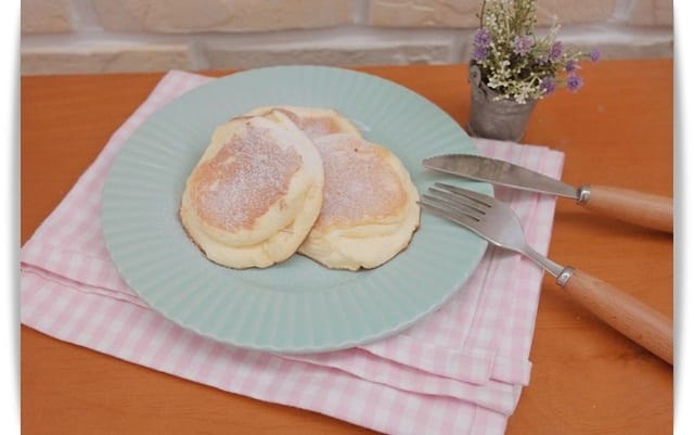 [My Little Kitchen] 好簡單、好蓬鬆，會呼吸的「舒芙蕾鬆餅」❤