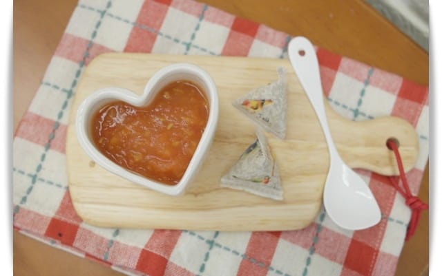 [Baby Food] 富含茄紅素，很開胃「番茄泥」♪