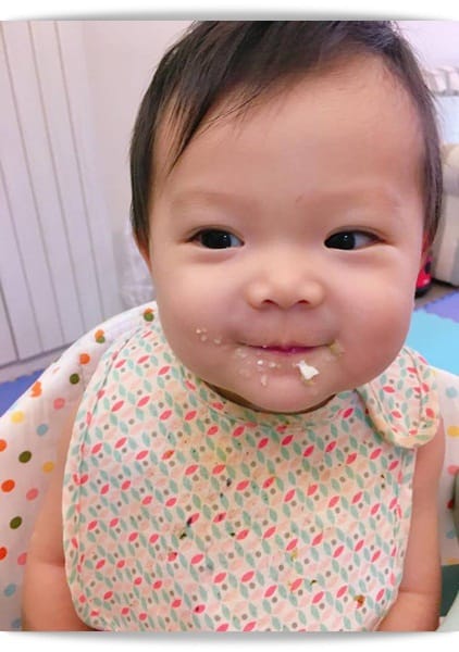 [Baby Food] 蛋白質豐富，軟綿綿「豆腐泥」♪