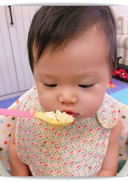 [Baby Food] 蛋白質豐富，軟綿綿「豆腐泥」♪