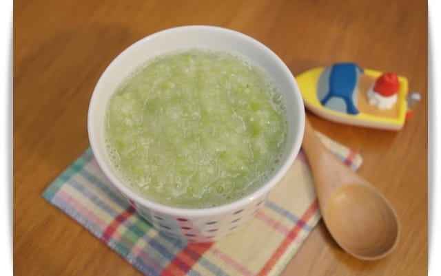 [Baby Food] 營養多多又美味，好香甜「南瓜雞肉粥」♪