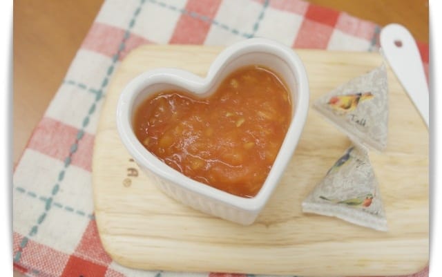 [Baby Food] 豐富維生素，好可口「玉米筍泥」♪
