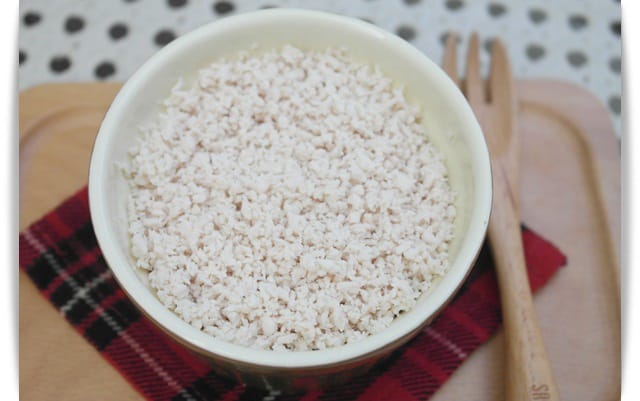 [Baby Food] 豐富維生素，好可口「玉米筍泥」♪