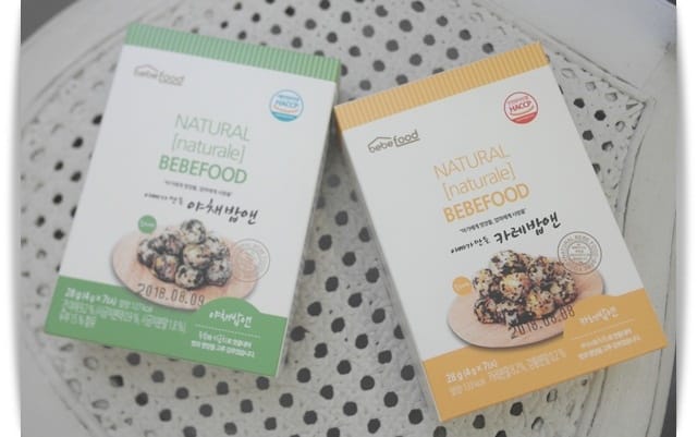 韓國「Bebefood寶寶福德拌飯料」好好吃的小丸子飯糰❤
