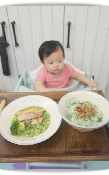 [Baby Food] 天然鮮味，好營養「小白菜柴魚粥」♪