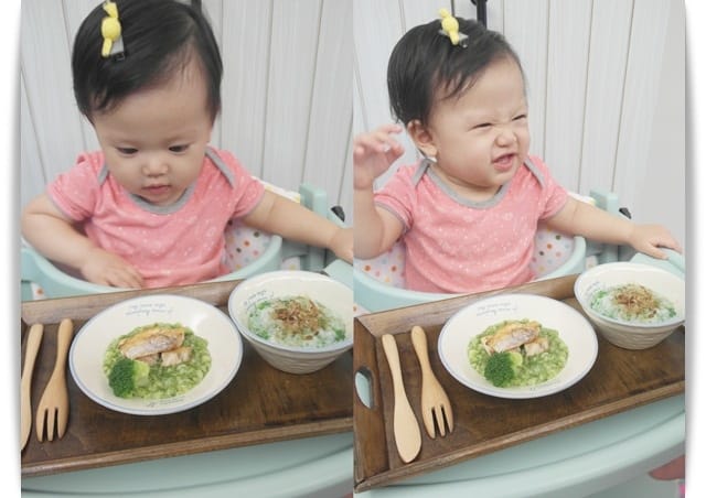 [Baby Food] 天然鮮味，好營養「小白菜柴魚粥」♪