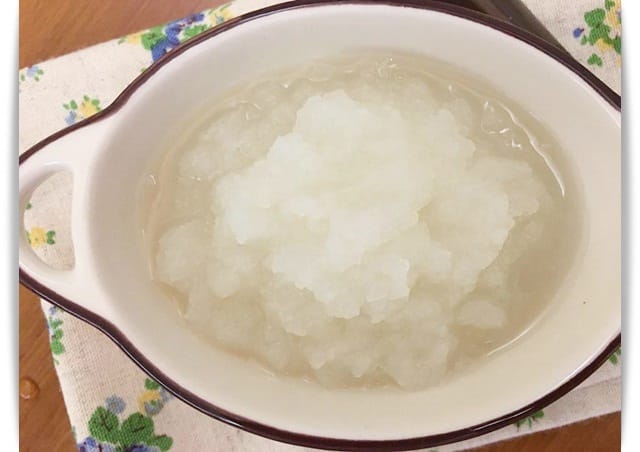 [Baby Food] 維生素C豐富，甜甜的「白蘿蔔泥」♪
