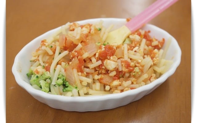 [Baby Food] 洋食風、酸甜味好開胃，寶寶版「肉醬義大利麵」♪