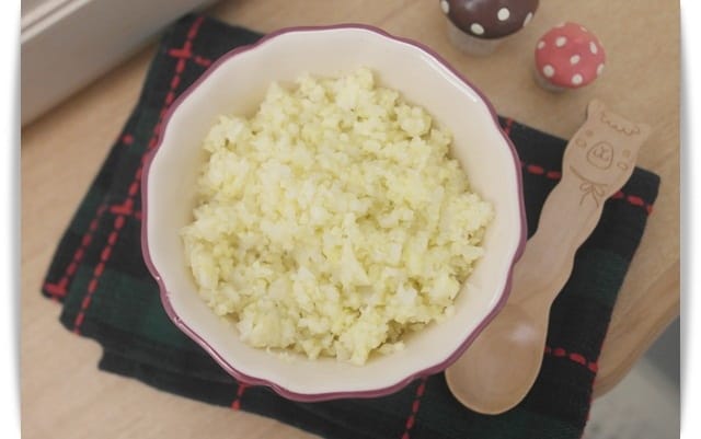 [Baby Food] 豐富蛋白質，好營養「豌豆苗泥」♪