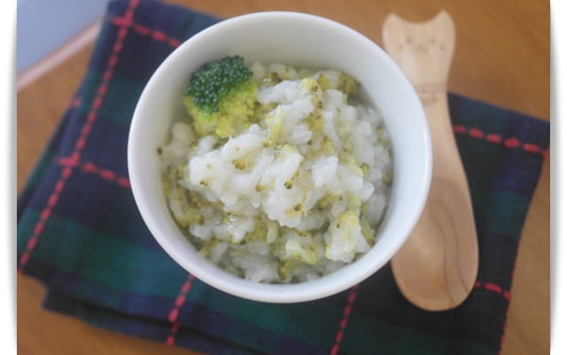 [Baby Food] 一次搞定好可口「花椰菜燉飯」♪